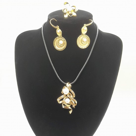 Annanova Necklace - Earring set 1